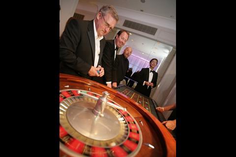 Even if you didn’t win an award, you could always change your luck at the roulette wheel ...